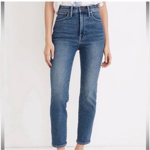Madewell The Tall Perfect Vintage Jean in Maplewood Wash / TALL 25